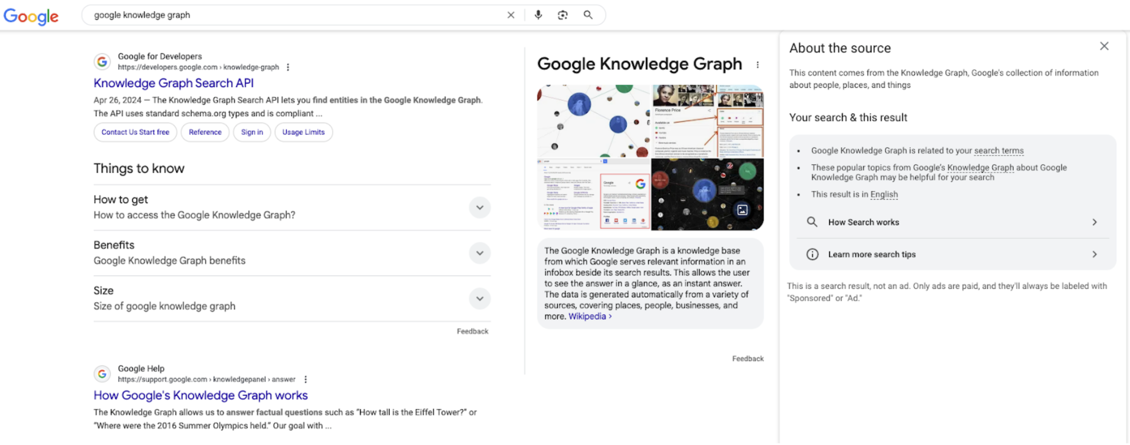 Google's Knowledge Graph