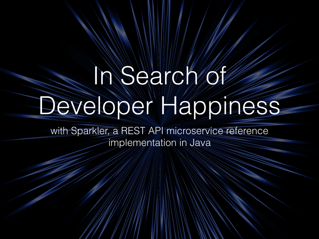 In Search of Developer Happiness